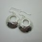 Handcrafted Earrings Pure Silver Jewelry Hammered Dangle Plata Aretes joyer&Atilde;&shy;a