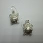 Handcrafted Earrings Sterling 925 Silver Dangle Turtles Plata Aretes joyerÃa