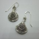 Handcrafted Earrings Fine Silver Dangle Party Jewelry Plata Aretes joyería