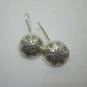 Handcrafted Earrings Fine Pure Silver Jewelry Tribal Round Hook Plata Aretes