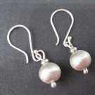 Handcraft Earrings Fine Pure Silver Hill tribe Dangle Tribal Balls cute gift