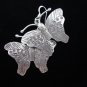 Thai Hill Tribe Earrings Fine Silver tribal Butterfly Handcrafted Dangle Beauty