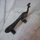 Antique Brass Door wardrobe Handles Puller Vintage Ancient Peacock