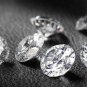 Round 1 mm. - 5 mm. White Cubic Zirconia Stone AA Grade CZ Wholesale