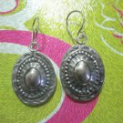 925 Fine Silver Earrings Thai Jewelry Beautiful Ornament Accessories Dangle Oval