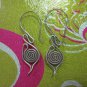 Hill Tribe Real Fine Sterling Silver Earrings Orecchini Fancy Luxury Filigree
