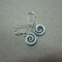 Fine Silver Earrings Sterling 925 Premium Hooks Vintage small Spirale Filigree