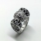 Fine Silver Sterling 925 Rings Jewelry Premium CZ Gemstone Anniversary Gift CZ41