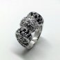 Fine Silver Sterling 925 Rings Jewelry Premium CZ Gemstone Anniversary Gift CZ41