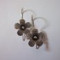 925 Fine Pure Silver Earrings Thailand Premium Jewelry Love Flower Dangle 1810