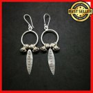 Fine 925 Silver Earrings Vintage Hoop & Dangle Tibetan Styles