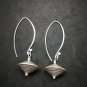 Fine 925 Silver Earrings Vintage Funny Long Hook Beads Tribal Tibet Styles 45 mm
