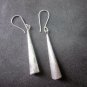 Fine Silver Earrings Sterling 925 Shining Stick Pole Women Fashions Dangles