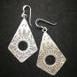 Fine 925 Silver Earrings BOHO Gypsee PUNK Tribal Retro Styles 60x27 mm