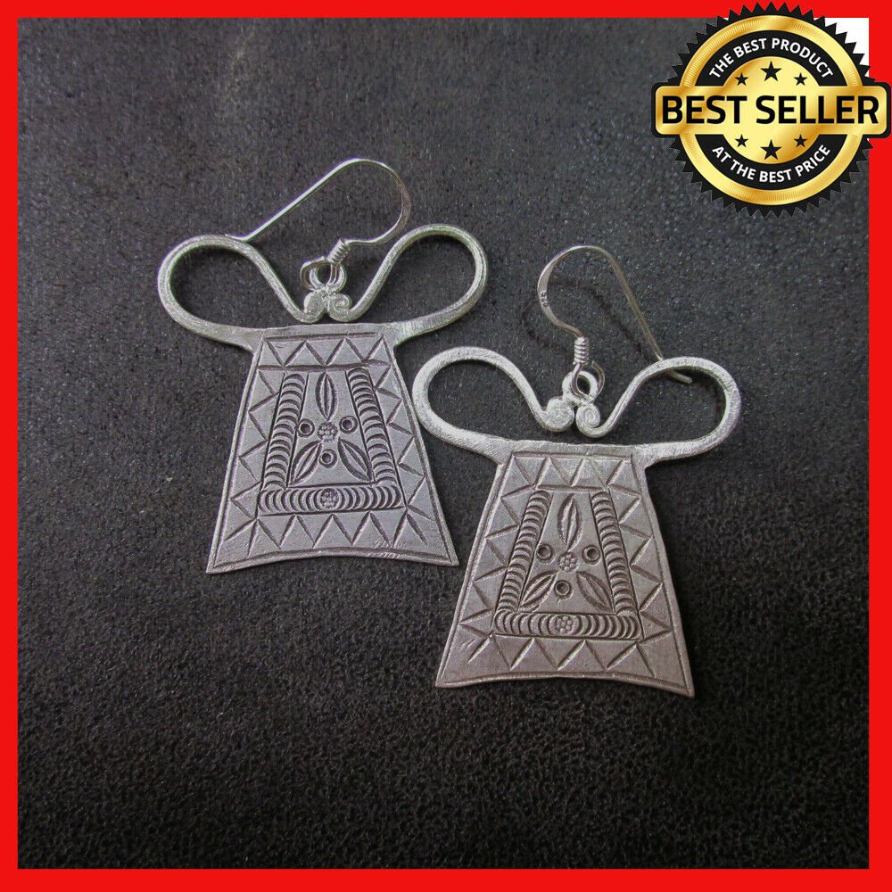 Fine Silver Earrings Sterling 925 Bali Bohemian Theme Styles Women Fashions