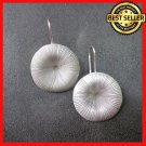 Fine Silver Earrings Sterling 925 Round Boob Fashions women Party Wear Gift