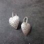 Fine Silver Earrings Sterling 925 Secret Heart Women Fashions Charms Dangles