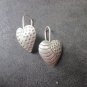 Fine Silver Earrings Sterling 925 Secret Heart Women Fashions Charms Dangles