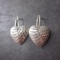 Fine Silver Earrings Sterling 925 Secret Heart Women Fashions Charms Dangles
