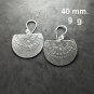 Fine Silver Earrings Sterling 925 Jewelry lot18 Dangle Tribal Half Moon 20