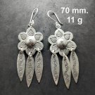Fine Silver Earrings Sterling 925 Jewelry 11g lot18 Dangle Tribal Chandelier 29