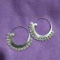 FINE SILVER EARRINGS 925 STERLING CRAFT VINTAGE FASHION JEWELRY DANGLE LOT1719