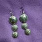 FINE SILVER EARRINGS 925 STERLING CRAFT VINTAGE FASHION JEWELRY DANGLE LOT1707