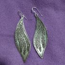 FINE SILVER EARRINGS 925 STERLING CRAFT VINTAGE FASHION JEWELRY DANGLE LOT1728