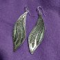 FINE SILVER EARRINGS 925 STERLING CRAFT VINTAGE FASHION JEWELRY DANGLE LOT1728