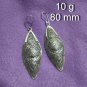 FINE SILVER EARRINGS 925 STERLING CRAFT VINTAGE FASHION JEWELRY DANGLE LOT1749
