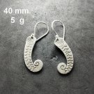 Fine Silver Earrings Sterling 925 Jewelry lot18 Dangle Drop squid tentacles 12