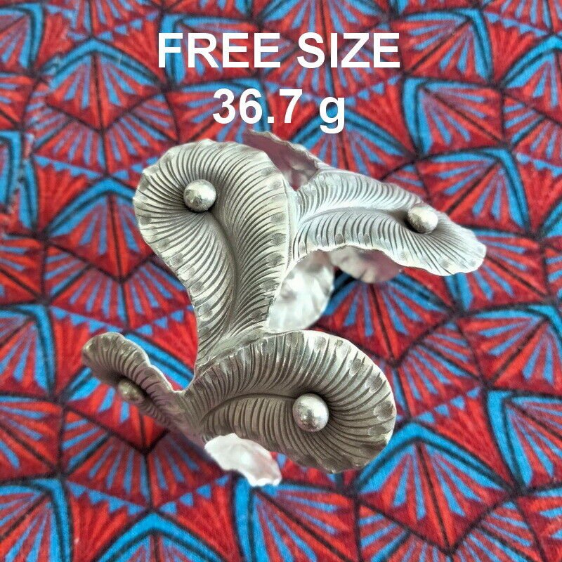Fine Silver 925 Bracelets Bangle Jewelry Craft Cuff Vintage Styles BA211004
