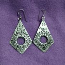 FINE SILVER EARRINGS 925 STERLING CRAFT VINTAGE FASHION JEWELRY DANGLE LOT1762
