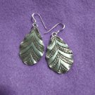 FINE SILVER EARRINGS 925 STERLING CRAFT VINTAGE FASHION JEWELRY DANGLE LOT1778