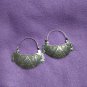 Fine Silver Earrings Sterling 925 Jewelry 11g lot18 Dangle Tribal Curve 58
