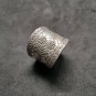 Fine Silver Rings 925 Sterling Adjustable Size Vintage Field Engrave Artisan