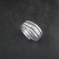 FINE SILVER RINGS 925 STERLING ADJUSTABLE SIZE TRIBAL ROLLER SOLID ARTISAN