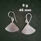 Fine 925 Silver Earrings Sterling Hilltribe Women Jewelry Cute Charms #23216