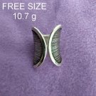 Fine Silver Rings 925 Sterling Solid Adjustable Free Size Vintage Fashion R78041