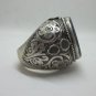 Islamic Mens Rings Lapis Stones 925 Sterling Silver Muslim Allah Collectible