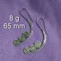 FINE SILVER EARRINGS 925 STERLING CRAFT VINTAGE FASHION JEWELRY DANGLE LOT1737