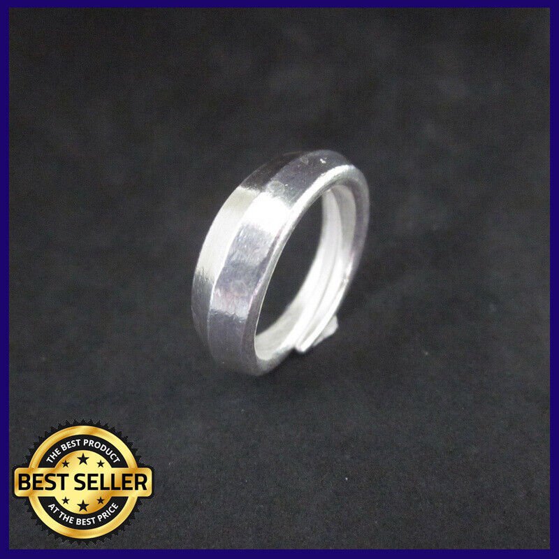 FINE SILVER RINGS 925 STERLING ADJUSTABLE SIZE PLAIN SIMPLE FASHION MINIMAL