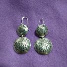 FINE SILVER EARRINGS 925 STERLING CRAFT VINTAGE FASHION JEWELRY DANGLE LOT1716