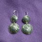 FINE SILVER EARRINGS 925 STERLING CRAFT VINTAGE FASHION JEWELRY DANGLE LOT1716