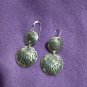FINE SILVER EARRINGS 925 STERLING CRAFT VINTAGE FASHION JEWELRY DANGLE LOT1716