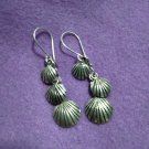 FINE SILVER EARRINGS 925 STERLING CRAFT VINTAGE FASHION JEWELRY DANGLE LOT1770