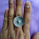 Fine Silver Rings 925 Sterling Solid Adjustable Free Size Vintage Fashion R78047