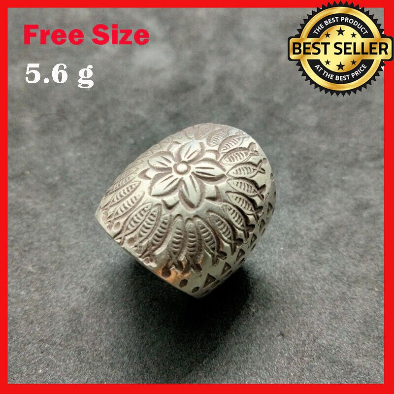 Fine Silver Rings 925 Sterling Adjustable Size Vintage Tribal Artisan Engraved