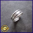 FINE SILVER RINGS 925 STERLING ADJUSTABLE SIZE MEN WOMEN VINTAGE ROLLER BIKER