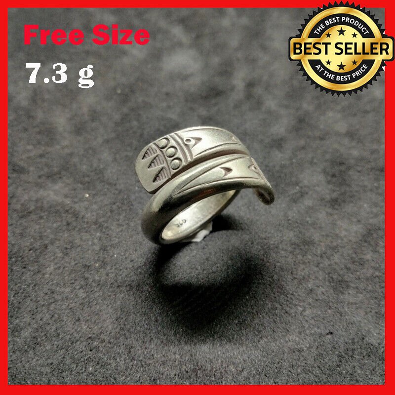 Fine Silver Rings 925 Sterling Band Styles Roller Vintage Tibetan Design Artisan
